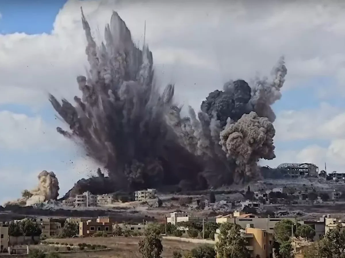 Israeli forces destroy Hezbollah tunnel network in southern Lebanon VIDEO