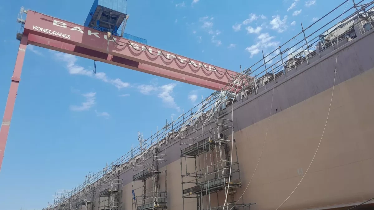 The birth of an iron giant: how Azerbaijan is building a maritime power A shipbuilding triumph on the shores of the Caspian / PHOTO / VIDEO