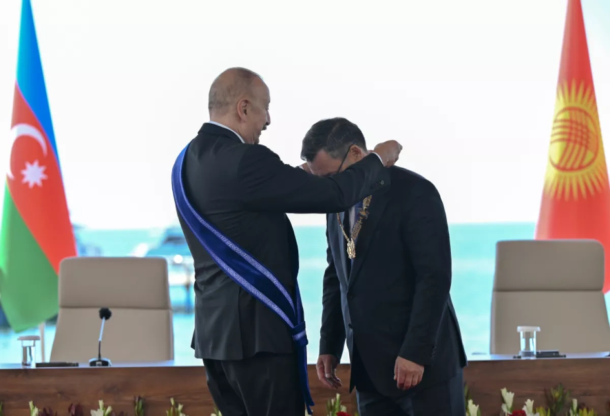 Azerbaijani president credits Zhaparov with driving Kyrgyzstan's rapid rise PHOTO/UPDATED