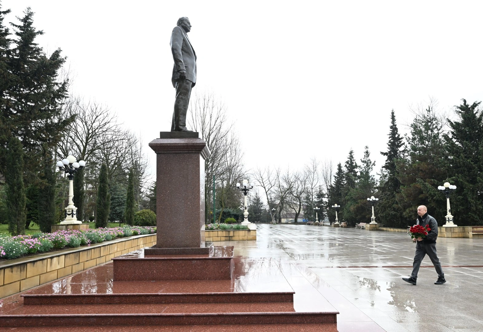 President Ilham Aliyev visits Shamakhi district (PHOTO)