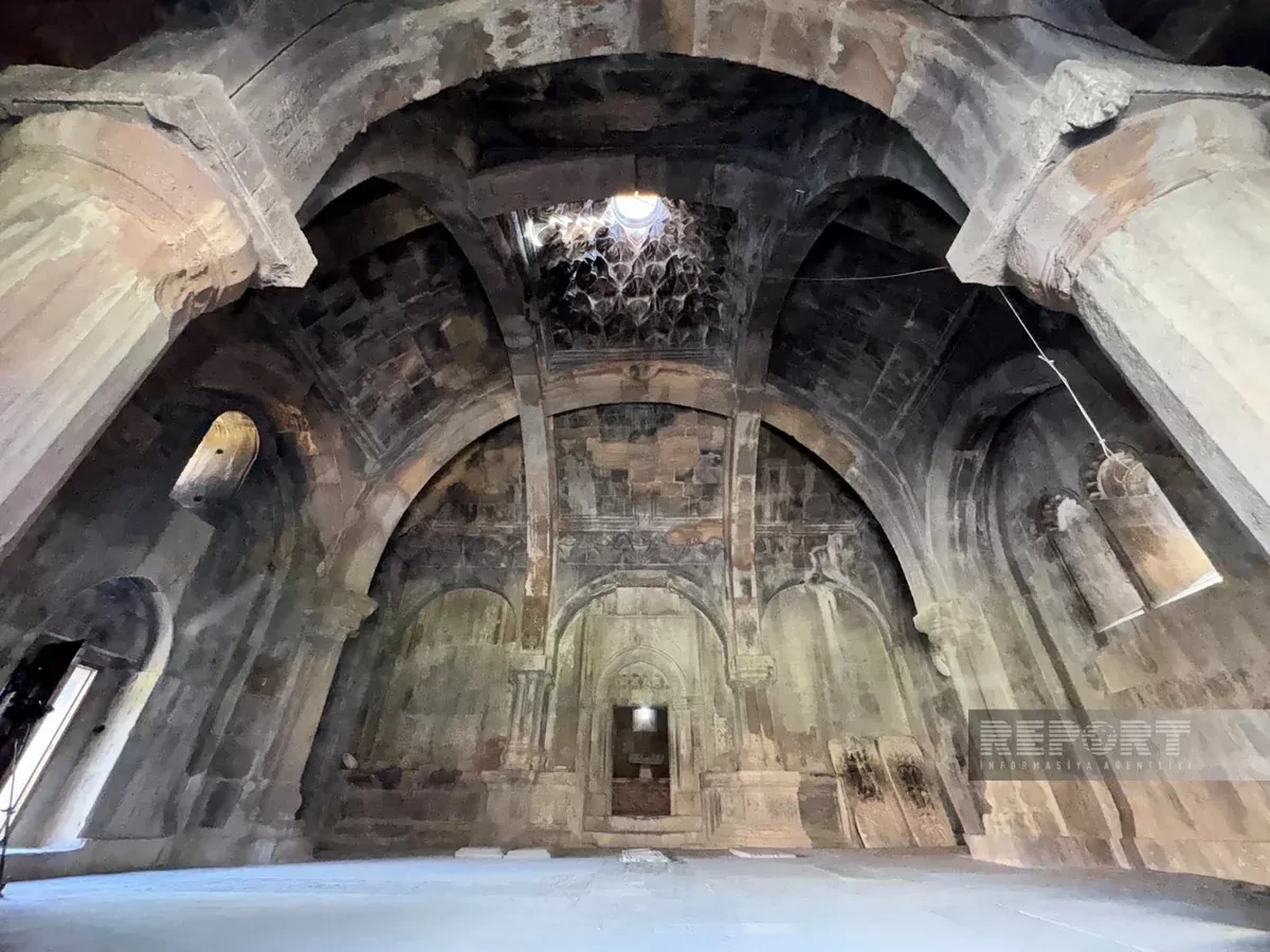 Albanian-Udi Christian community members visit Ganjasar in Azerbaijan PHOTO
