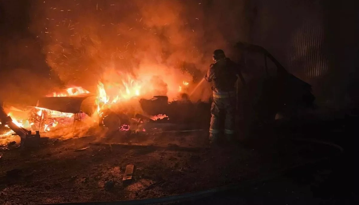Russian drone strikes target Ukraine’s Chernihiv region, damaging  civilian infrastructure Photo