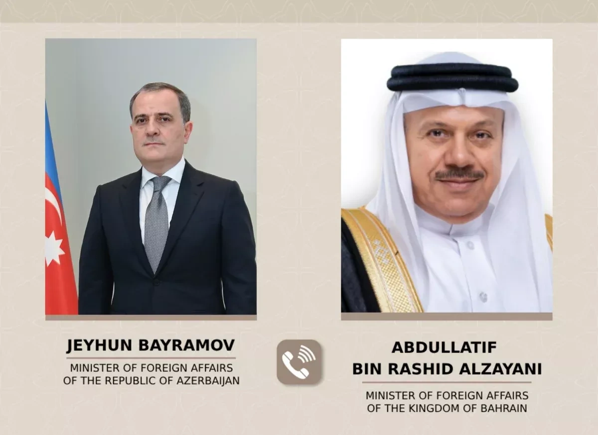 Azerbaijani, Bahraini FMs push for de-escalation in Middle East