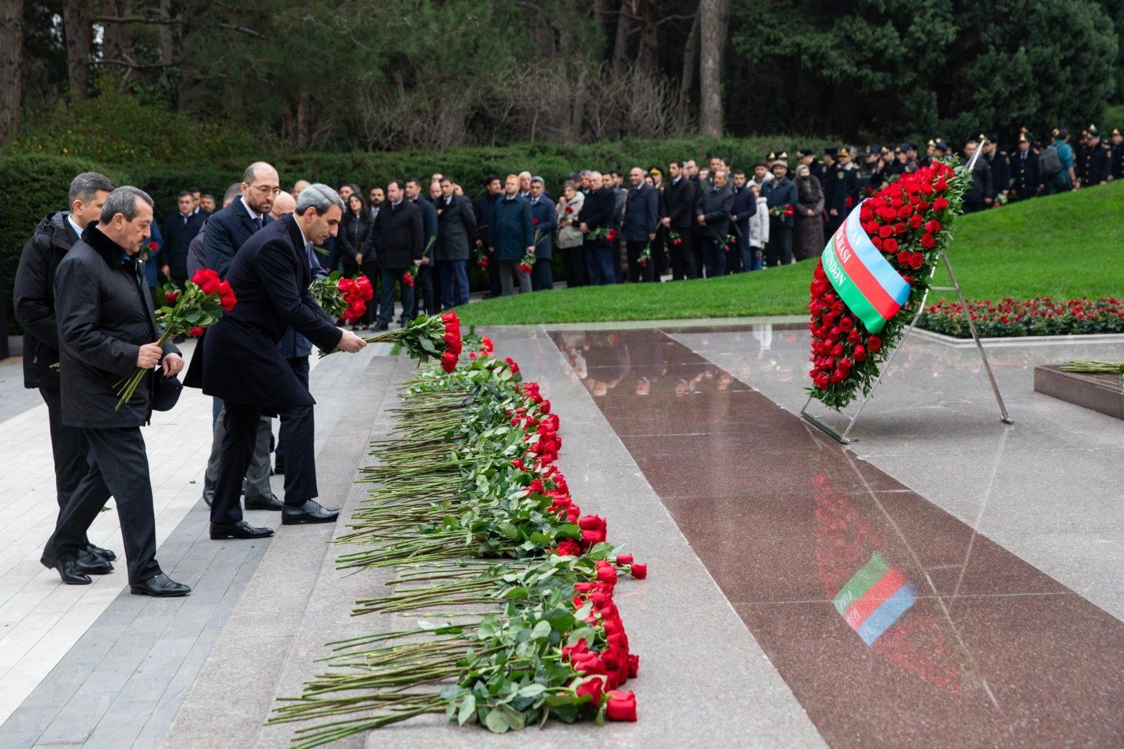 Azerbaijan Railways honor memory of National Leader Heydar Aliyev (PHOTO)