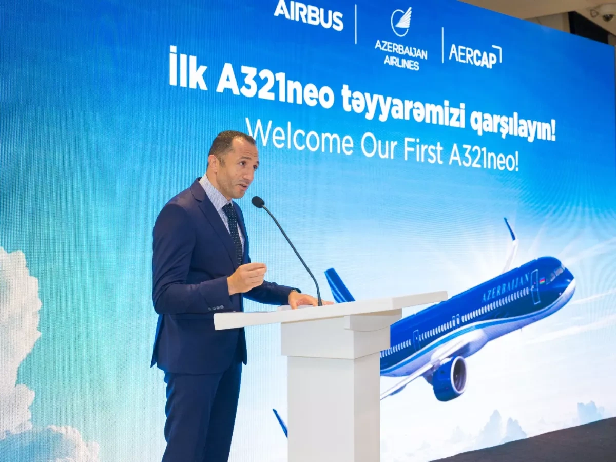 Azerbaijan Airlines adds first Airbus A321neo to fleet PHOTO