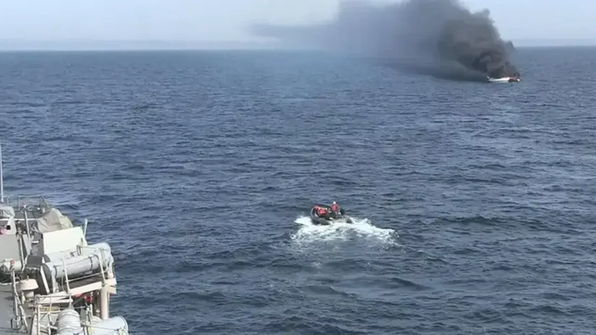 Two Turkish commercial ships collide in Sea of Marmara