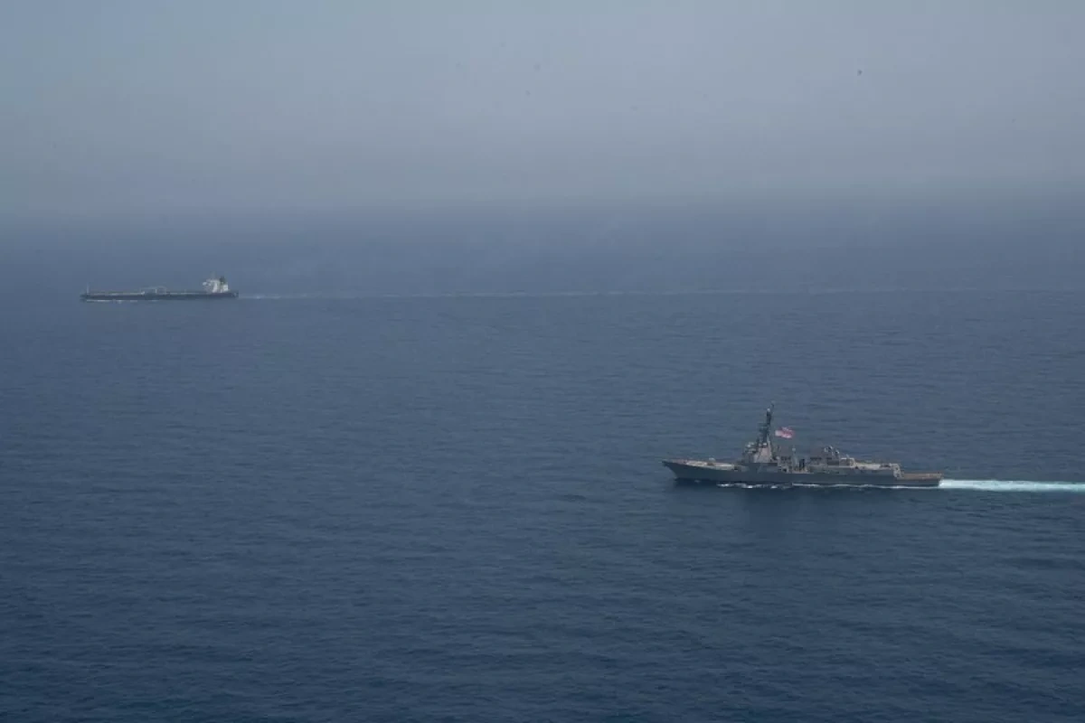 US forces intercept sanctioned tanker in Arabian Sea
