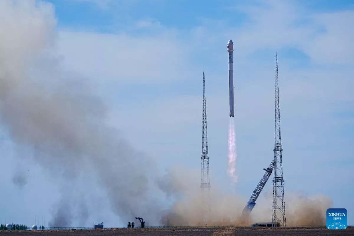China successfully deploys 10 satellites in private rocket mission PHOTO