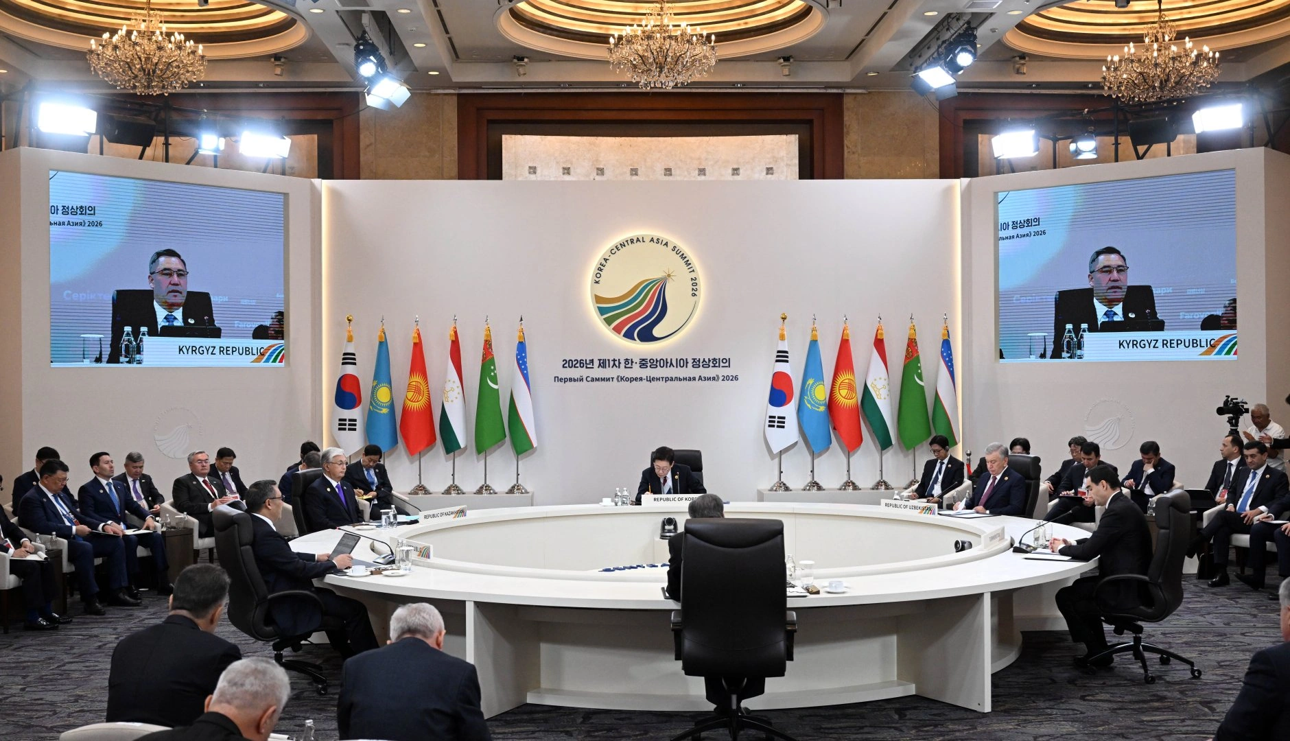 President of Kyrgyzstan proposes joint investment fund for Central Asia and South Korea