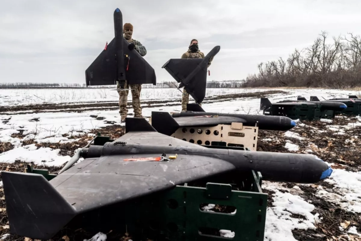 Ukraine says air defences neutralise 102 Russian drones in overnight attack PHOTO