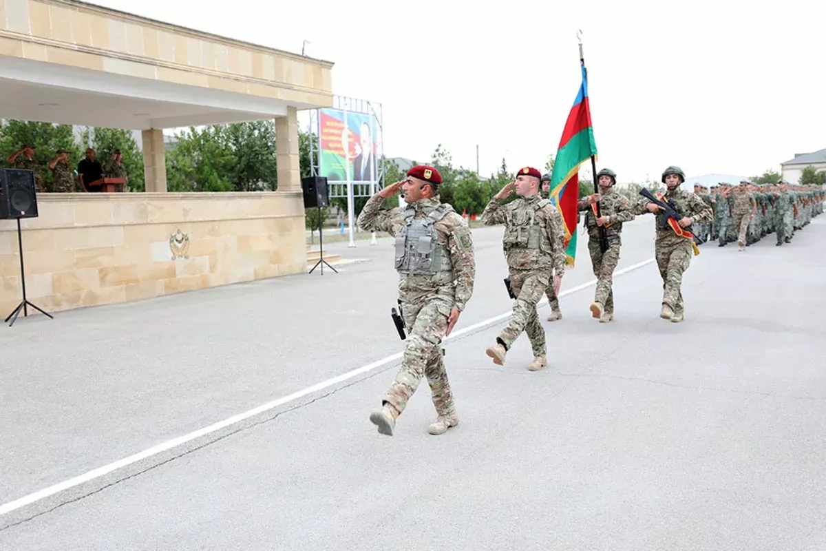 Azerbaijani Army holds military oath-taking ceremonies for young soldiers PHOTO