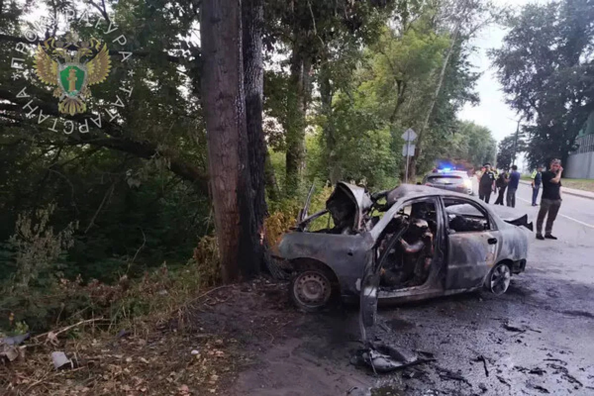 Six minors killed in car crash and fire in Tatarstan