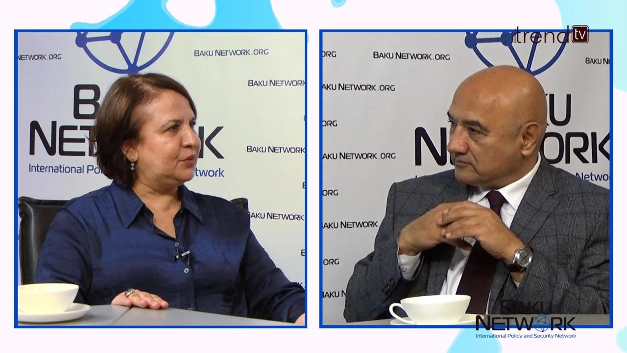 Cultural dialogue in South Caucasus can begin from neutral platform - Madina Aliyeva in 'Dialogue with Tofig Abbasov' (PHOTO/VIDEO)