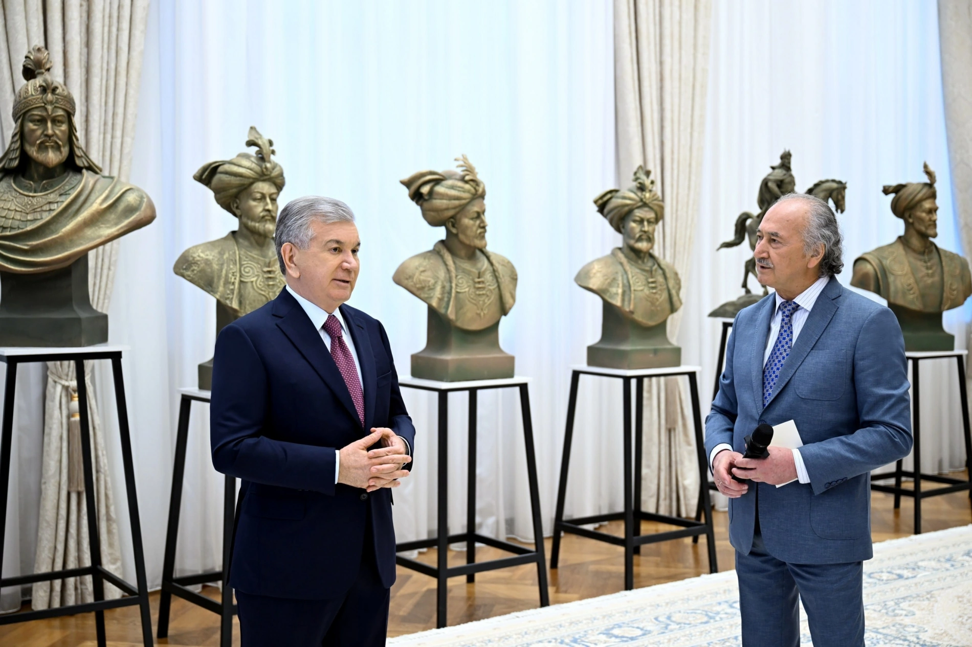 President Mirziyoyev reviews cultural and infrastructure modernization projects
