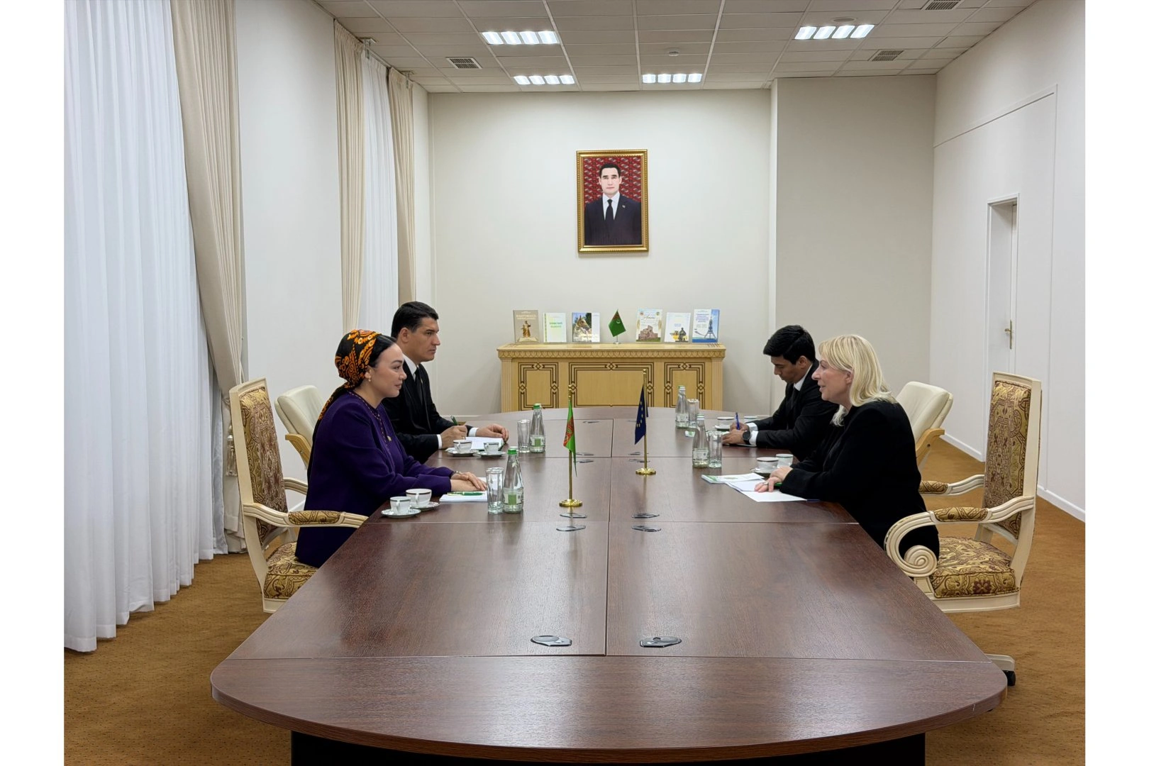 Turkmenistan, EU discuss trade, transport cooperation