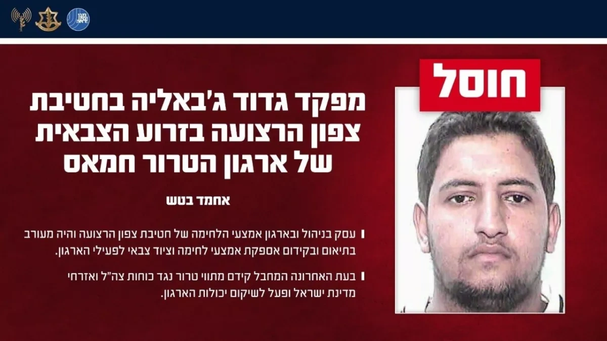 Israel eliminates Hamas Jabaliya commander in Gaza strike
