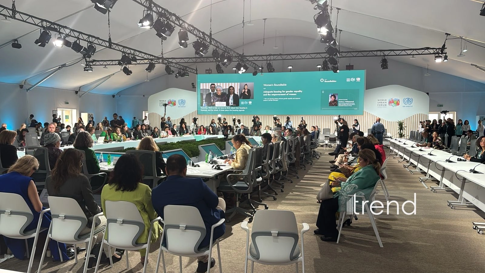 World Urban Forum hosts 'Women's roundtable' session
