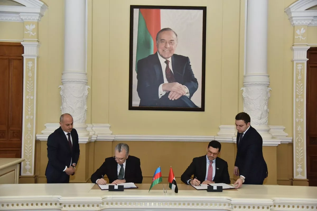 Azerbaijan, UAE forge closer ties through memorandum PHOTO