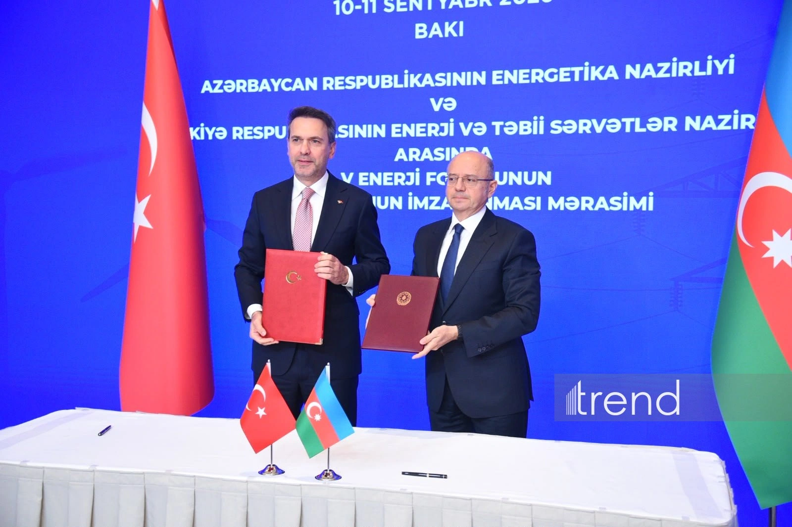 Azerbaijan, Türkiye sign protocol of 5th Energy Forum (PHOTO)