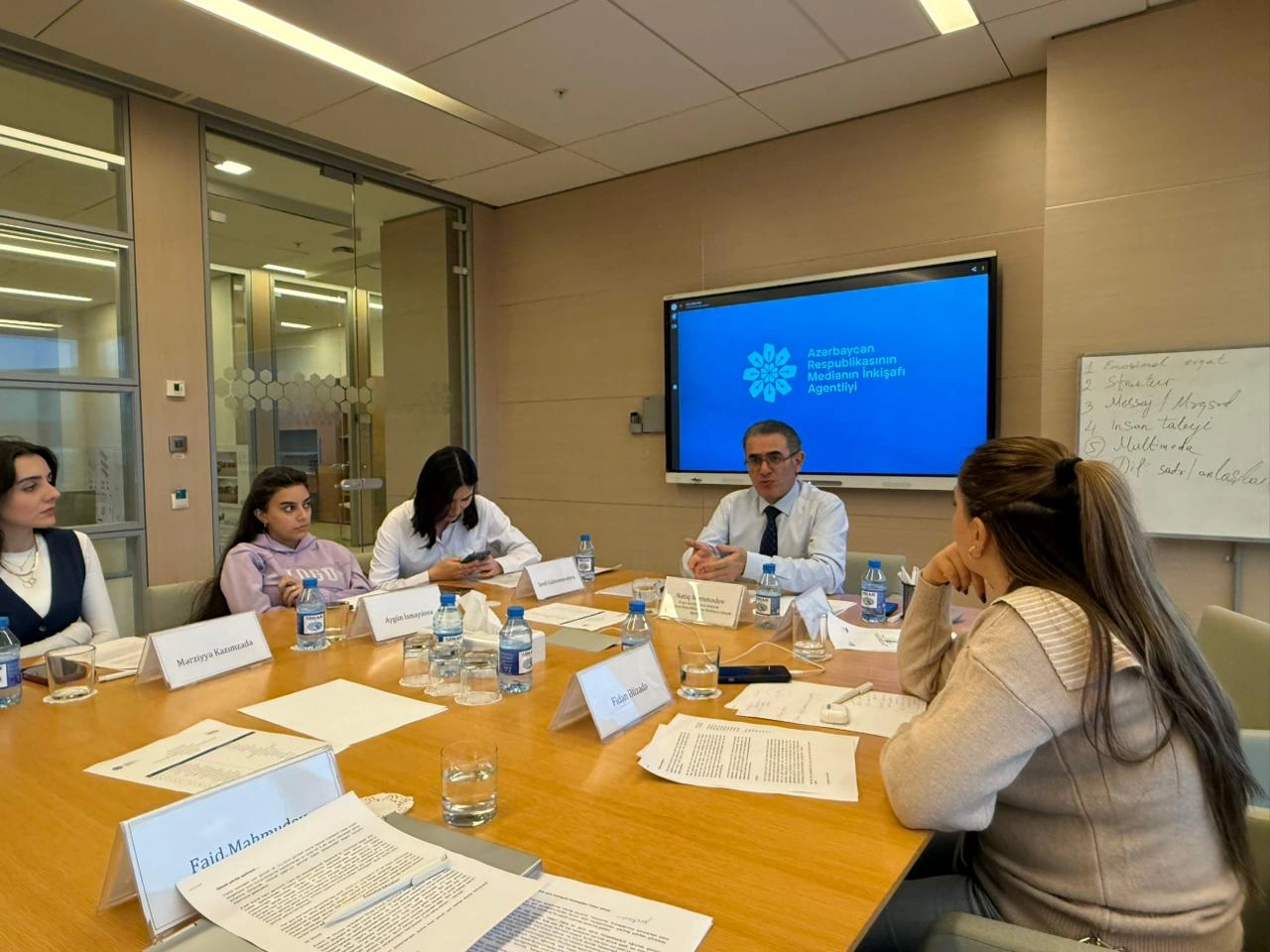 Training in Azerbaijan diving into current trends in modern journalism (PHOTO)