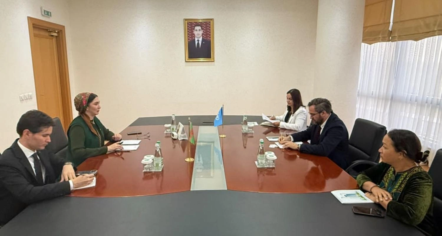 Turkmenistan, IOM discuss migration and human trafficking prevention