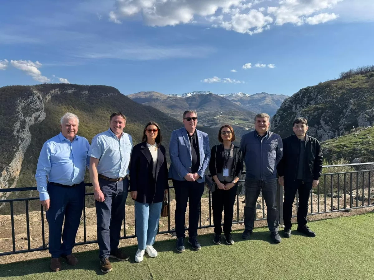 Irish parliamentary delegation visits Shusha, Khankendi PHOTO