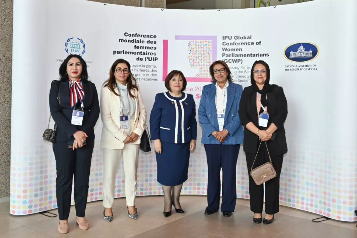 Azerbaijani Speaker boosts parliamentary ties at global women MPs forum PHOTO