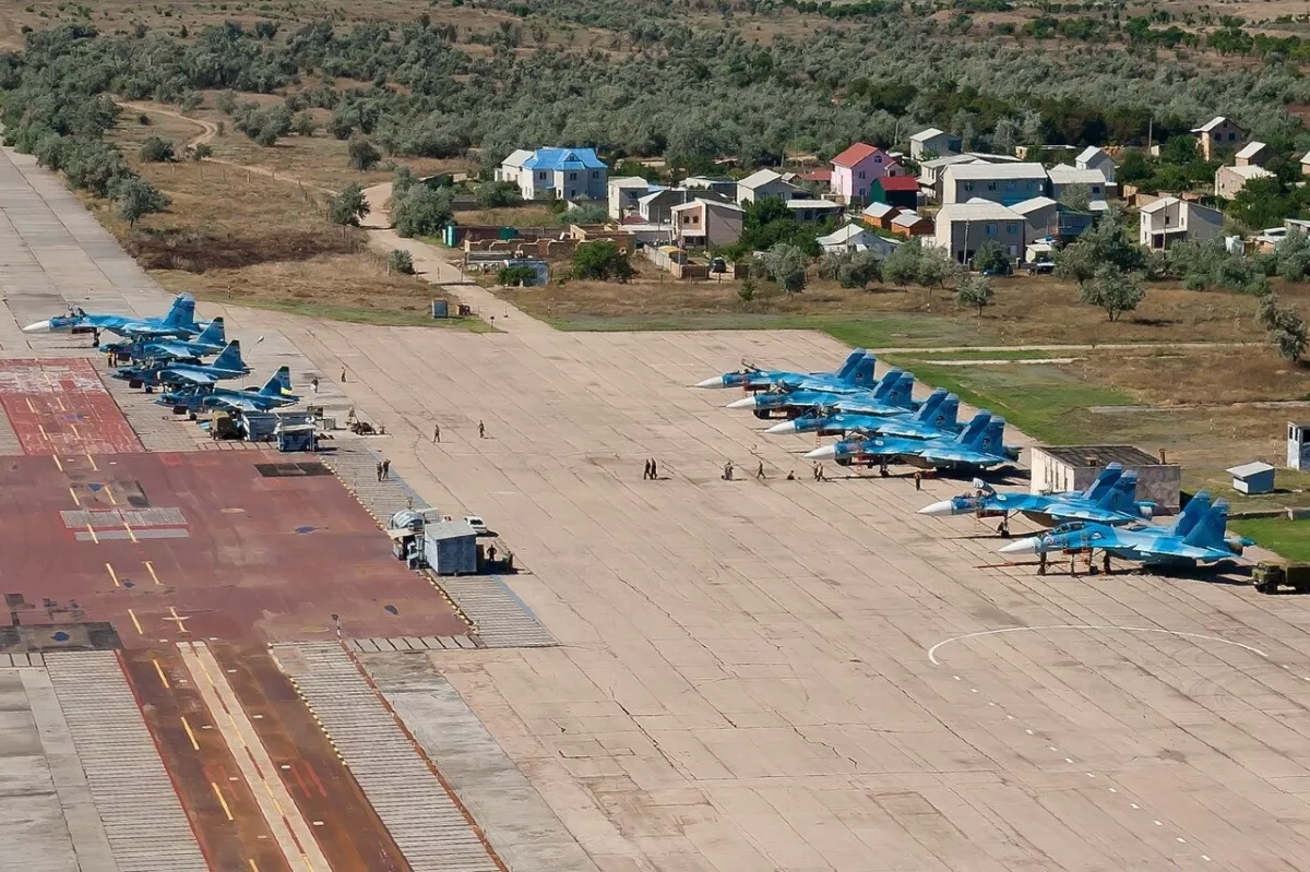 Ukraine's SBU claims drone strike on Russian military airfield in occupied Crimea