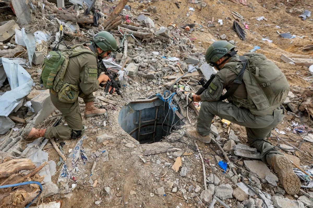 Israeli military says it struck Hamas underground site in central Gaza VIDEO