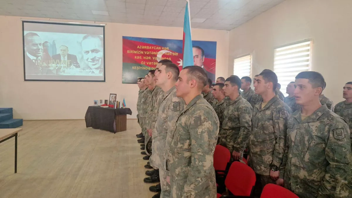 Azerbaijani Land Forces commemorate national unity, heroism PHOTO