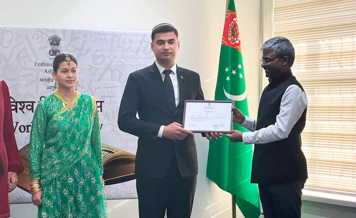 India signals willingness to share expertise and technology with Turkmenistan