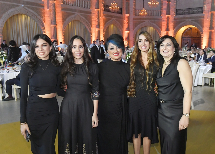 VP of Heydar Aliyev Foundation Leyla Aliyeva and Head of Baku Media Center Arzu Aliyeva attend Gala Ceremony regarding year's sports results