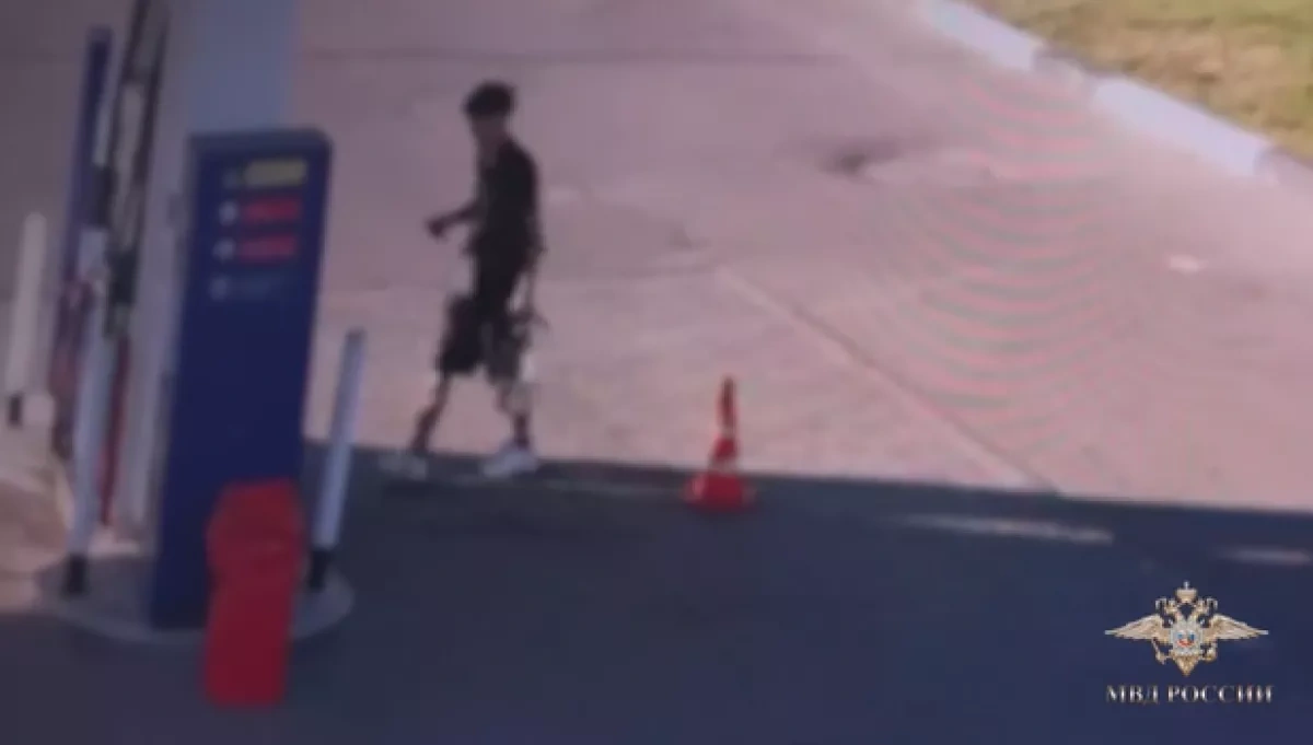 Teenager arrested after allegedly setting fire to gas station in Moscow region VIDEO