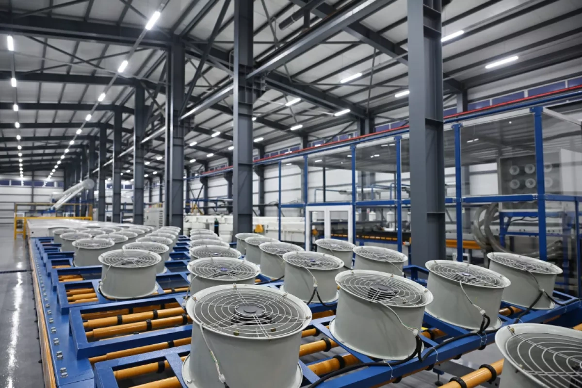 President Ilham Aliyev inaugurates “Azermirror” plant in Sumgayit Industrial Park Photo