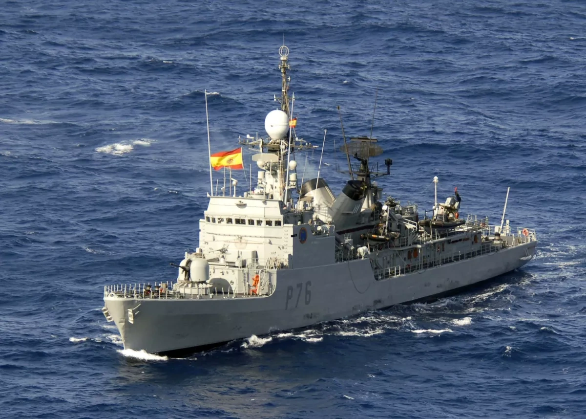 Spanish Navy tracks Russian warships through Mediterranean to Atlantic