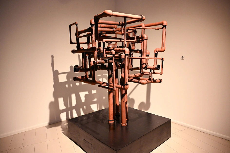 Contemporary art exhibition “Geyzer” opens at Museum of Modern Art (PHOTO)