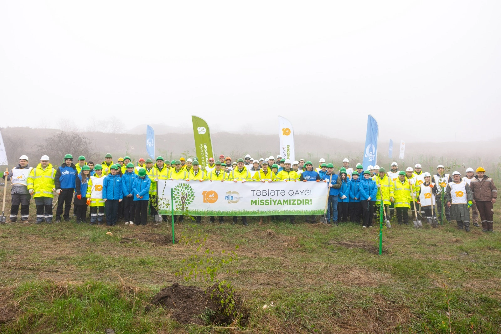 Series of tree-planting campaigns held in Dashkasan district (PHOTO)