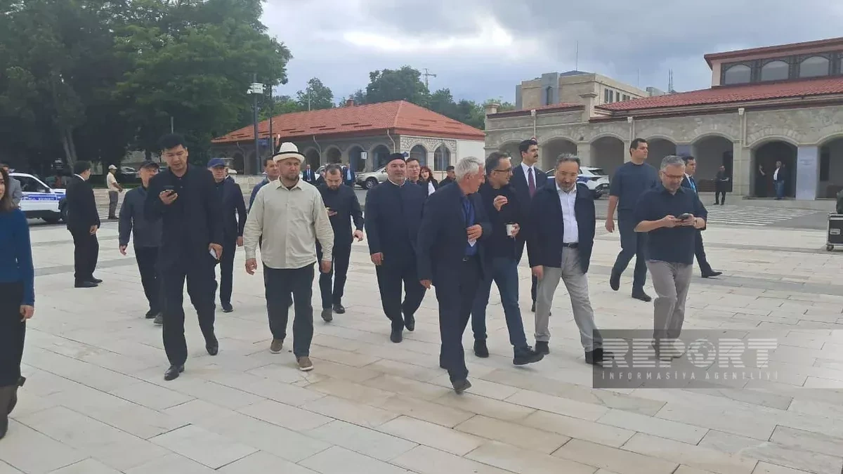 Religious leaders from Turkic states visit historic sites in Azerbaijan's Shusha PHOTO