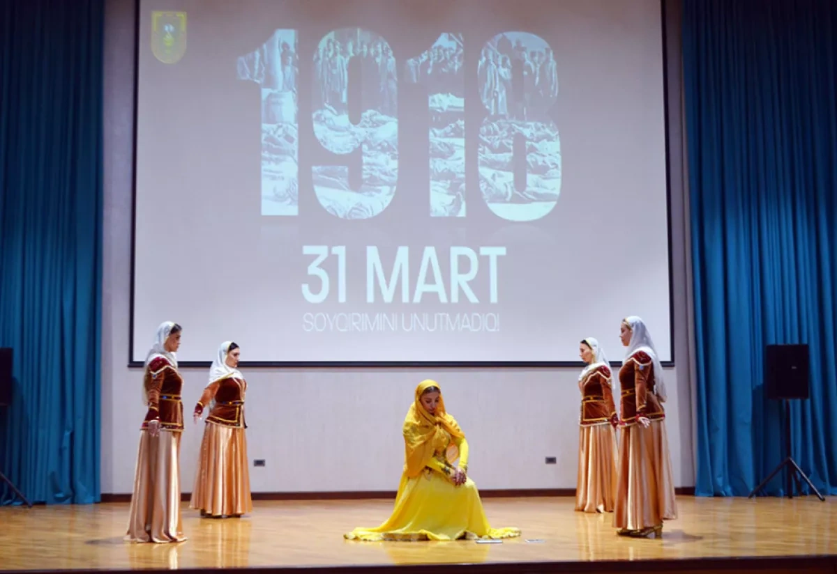 Army holds commemorative events to mark day of Genocide of Azerbaijanis Photo
