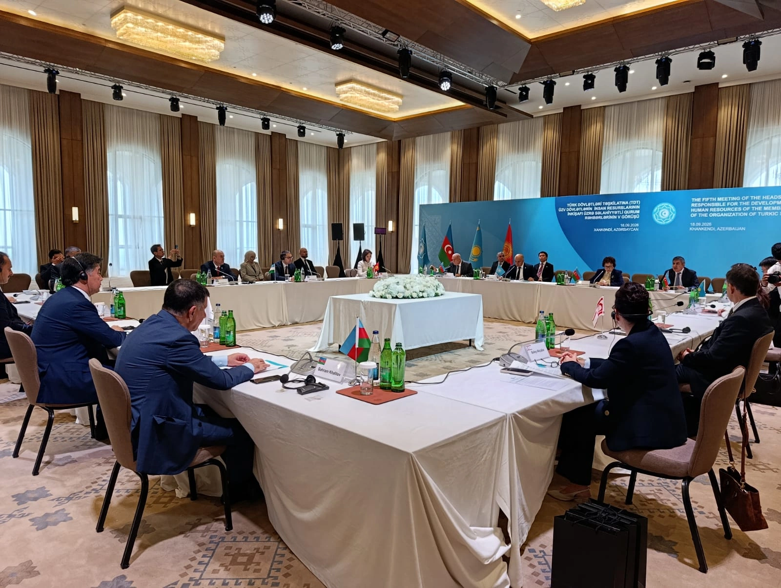 Azerbaijan's Khankendi hosts 5th OTS meeting on human resources dev't (PHOTO)