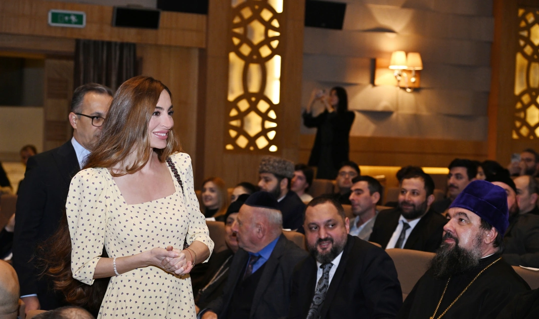 Head of Baku Media Center Arzu Aliyeva attends premiere of "Harmony" documentary (PHOTO)