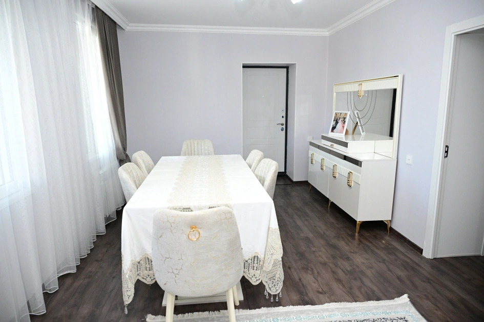 President Ilham Aliyev visits Karkijahan settlement in Khankendi (PHOTO)