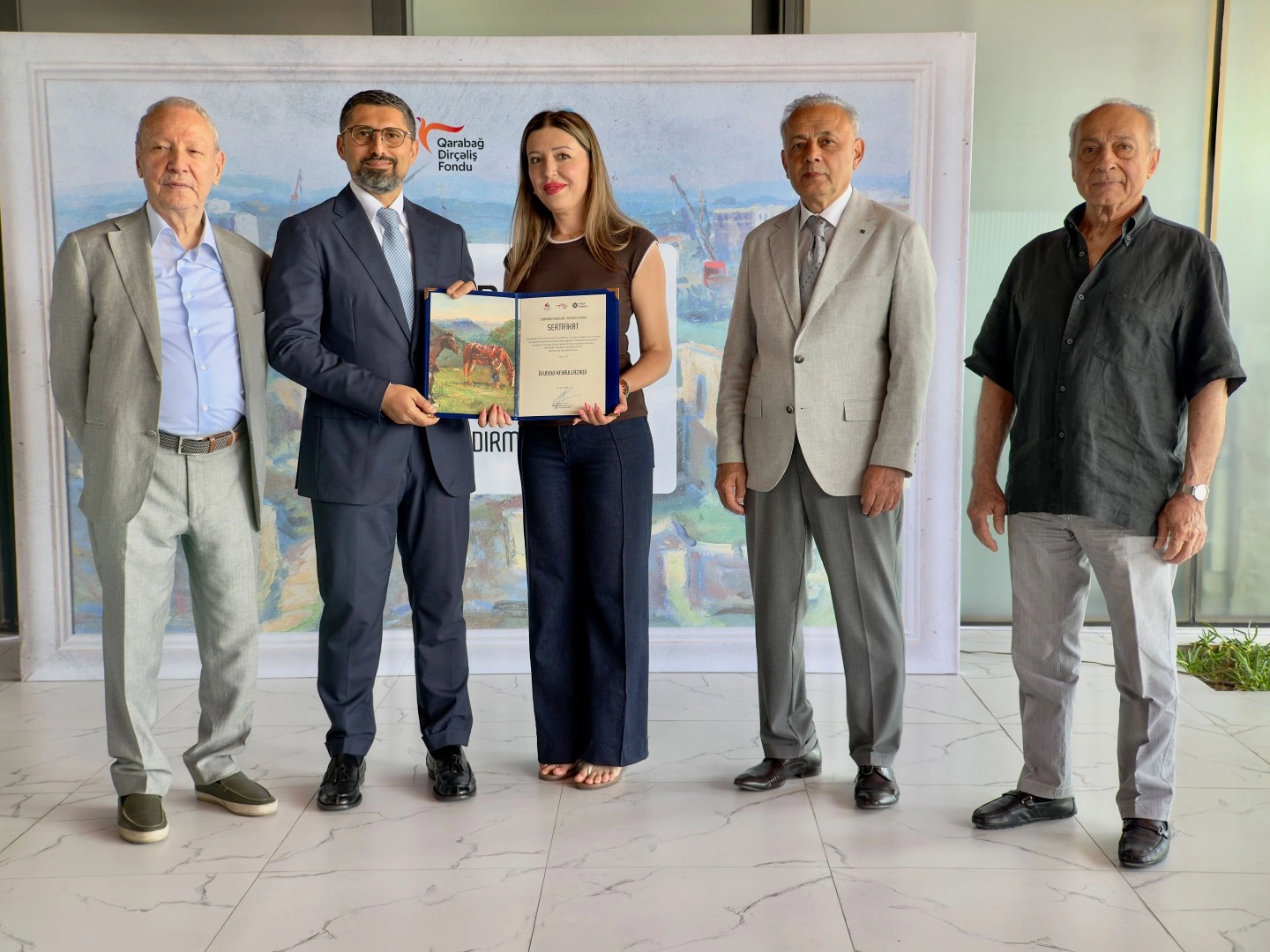 KRF Awards Young Artists Participating in the “Colors of Karabakh” (2026) Project (PHOTO)