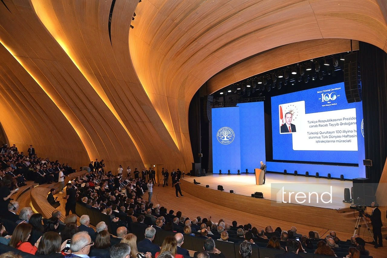 Presidents of Türkiye, Kazakhstan, Kyrgyzstan and Uzbekistan address Turkic World Week in Baku