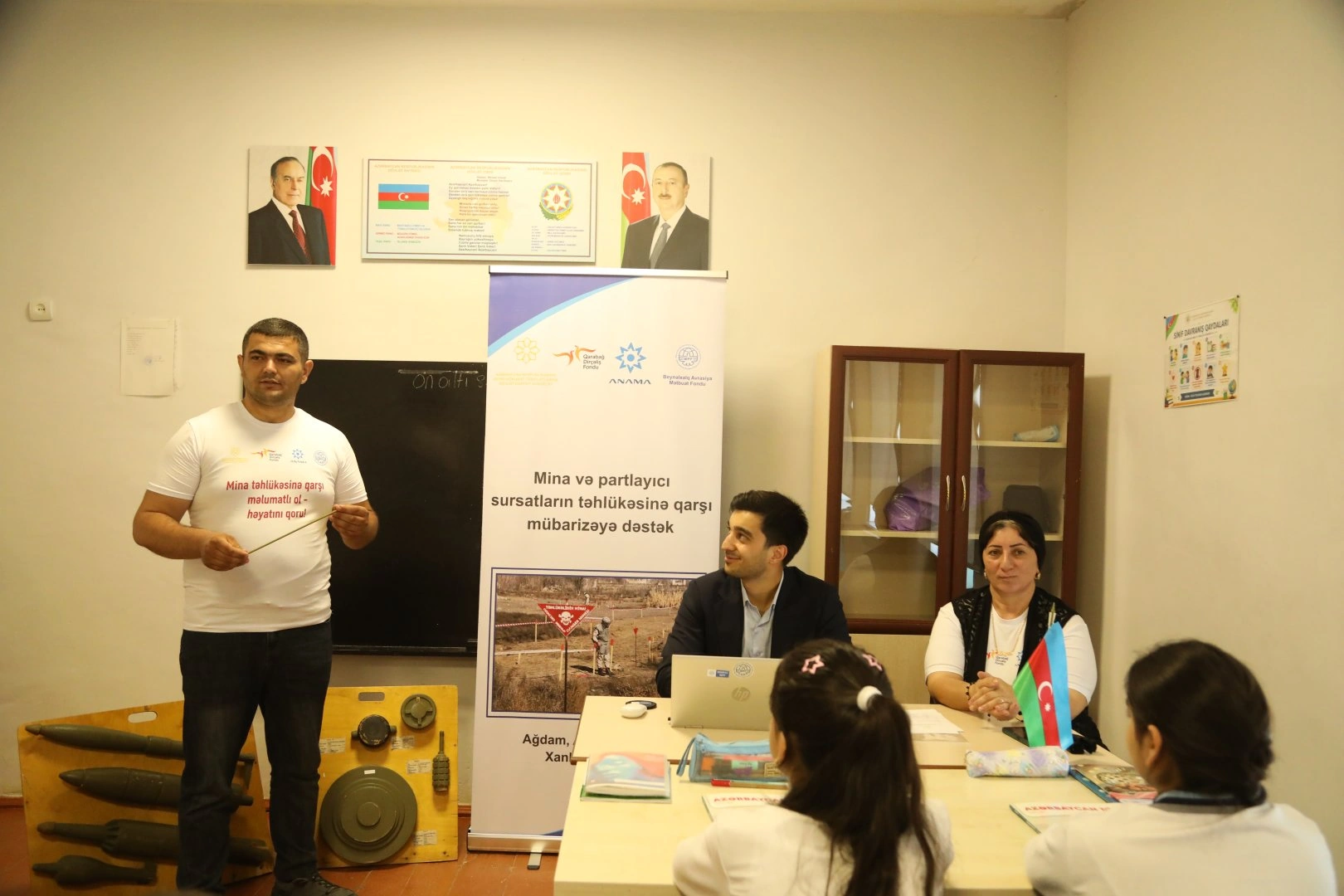 Azerbaijan's Aghdara hosts training to raise awareness of mine threats (PHOTO)
