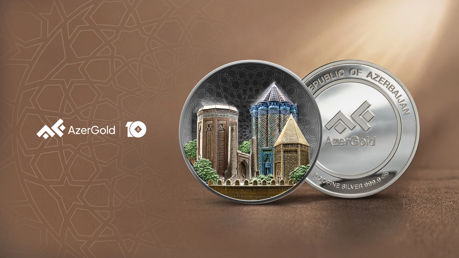 AzerGold unveils new “Nakhchivan – Architect Ajami Heritage” silver coin