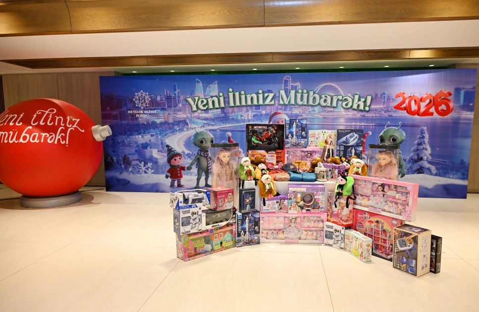 Heydar Aliyev Foundation VP Leyla Aliyeva, Arzu Aliyeva, and Alena Aliyeva attend festive celebration for children (PHOTO)