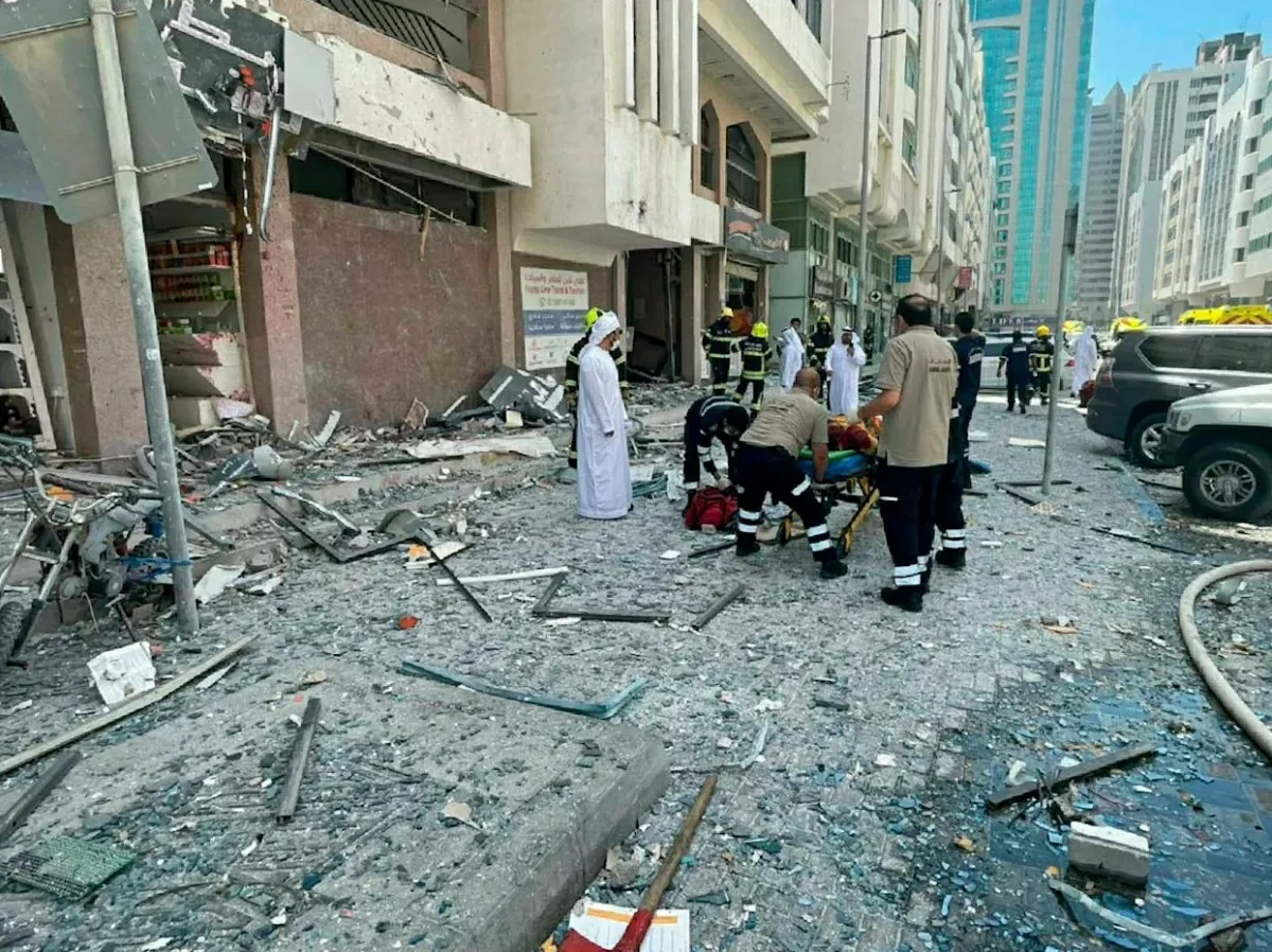 Missile debris incident in Abu Dhabi leaves dead and injured