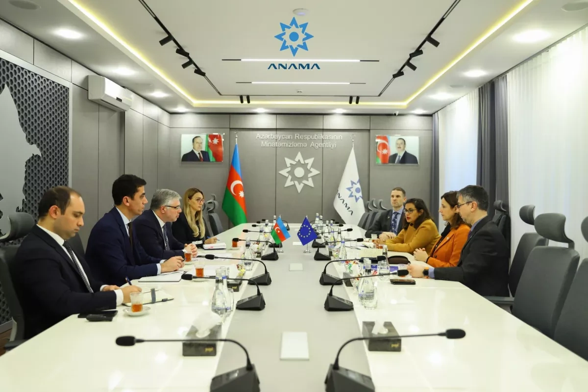 ANAMA updates EU delegation on Azerbaijan’s mine clearance efforts PHOTO
