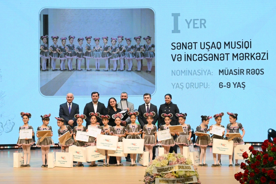 Heydar Aliyev Foundation VP Leyla Aliyeva and Alena Aliyeva attend awarding ceremony of Children’s Art Contest (PHOTO)